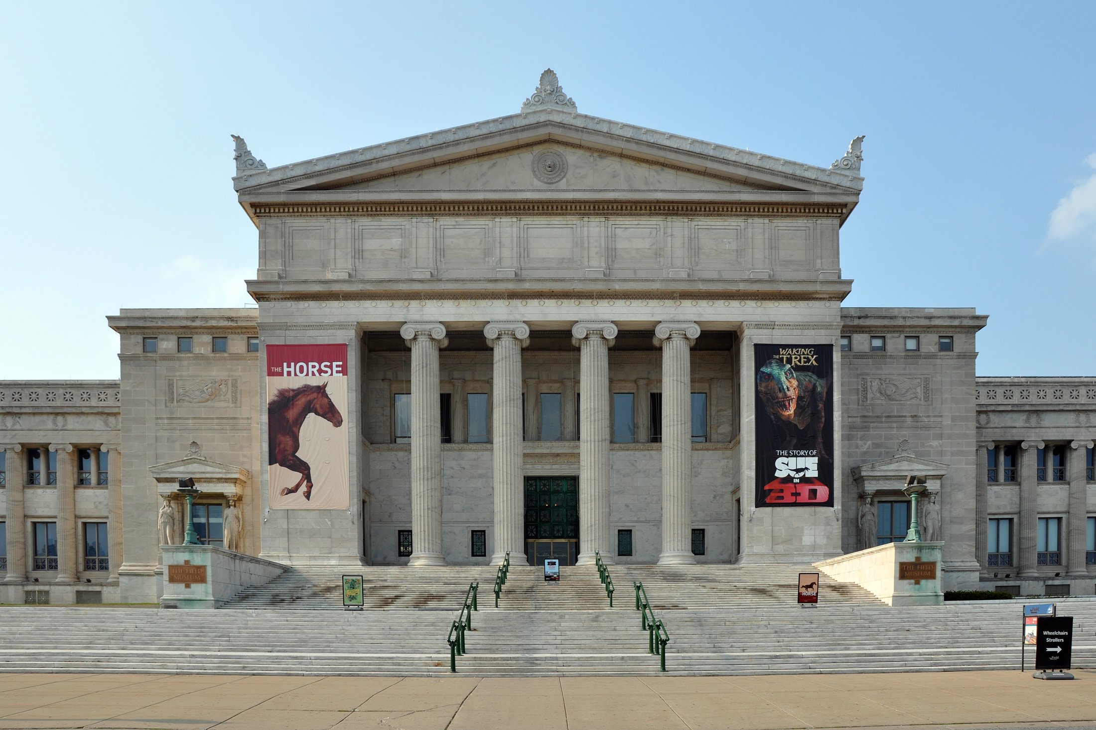 The Field Museum of Natural History, Chicago, today on the Museum Campus