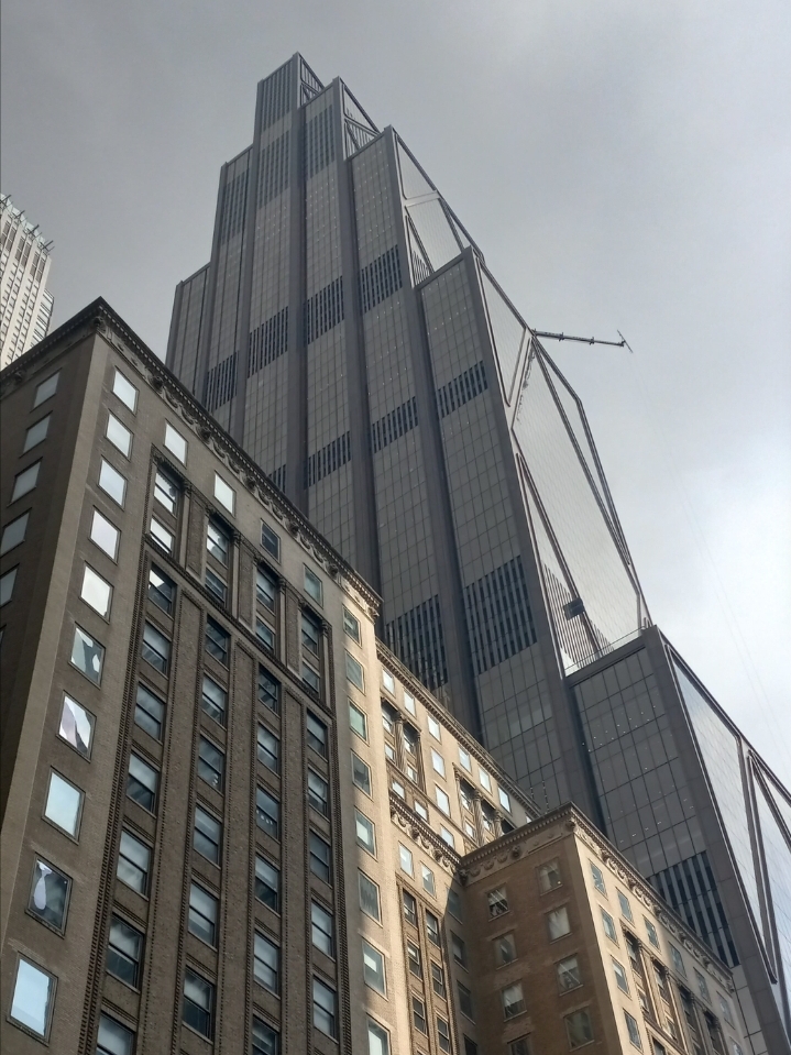 JPMorgan Chase headquarters tower in New York City