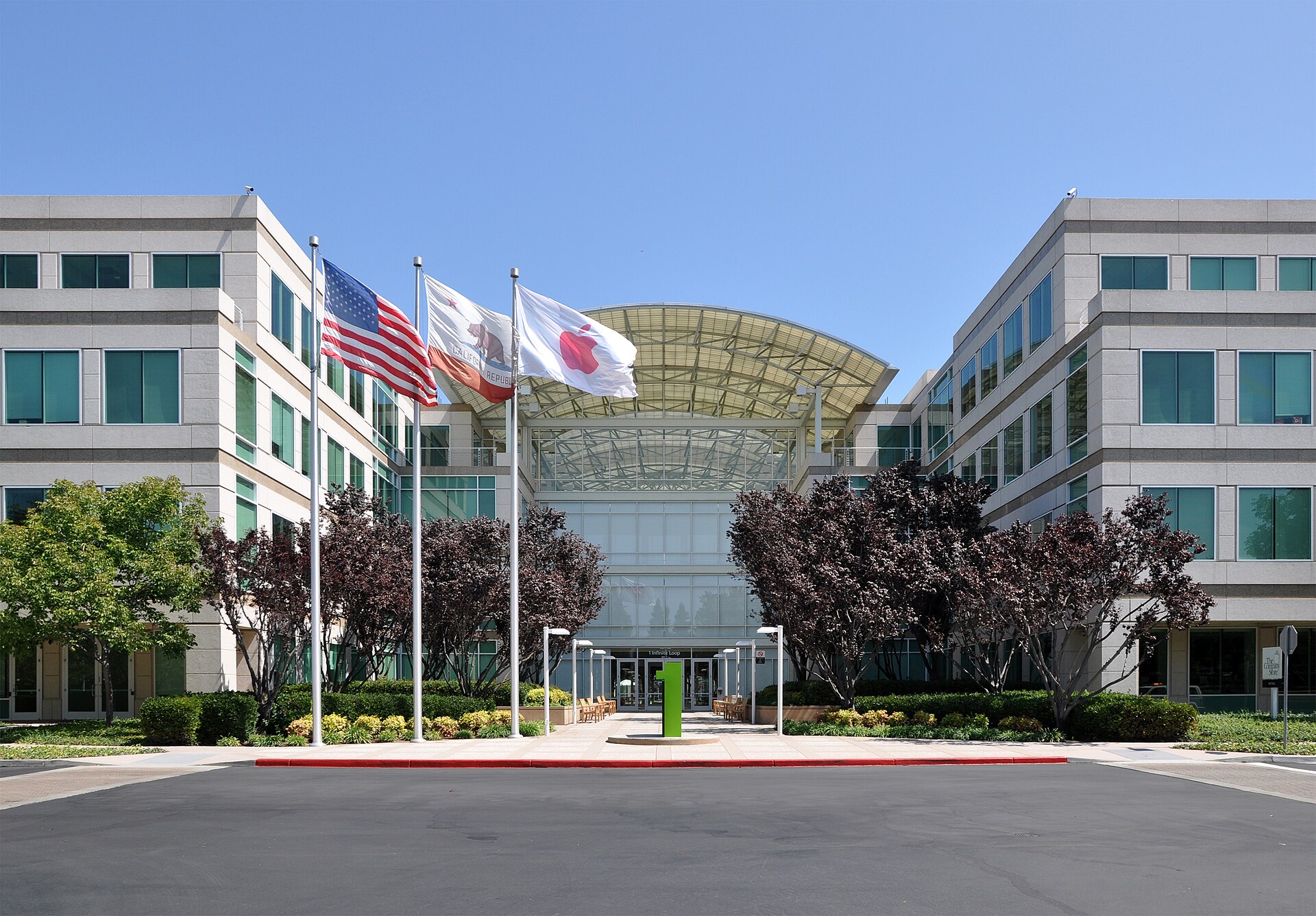 Apple Inc. headquarters at One Apple Park Way in Cupertino, California