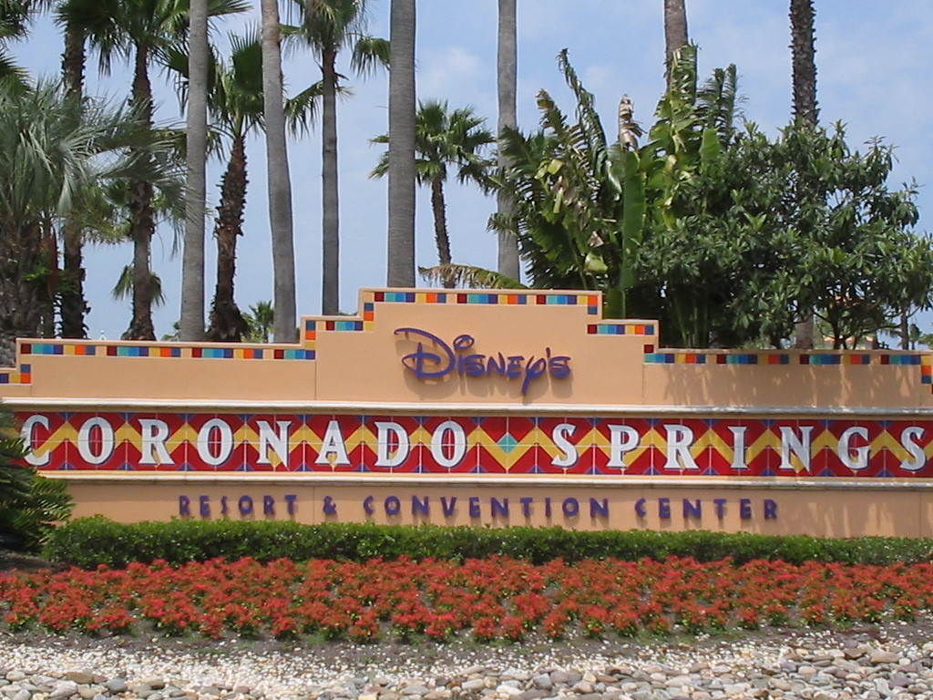Entrance area of Disney's Coronado Springs Resort